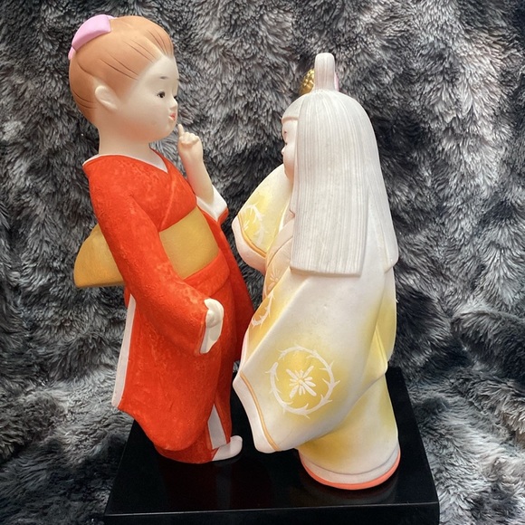 Vintage Japanese Hakata Dolls  Kimono
Geisha Maiko Folk Craft - Picture 7 of 16